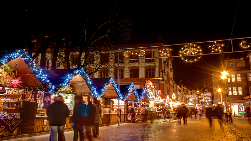 Julmarknad i Rostock